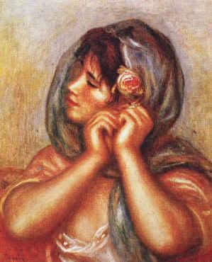 Gabrielle with Rose, Pierre Renoir